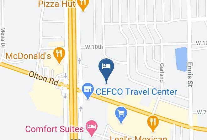 Hale - Days Inn By Wyndham Plainview Maps