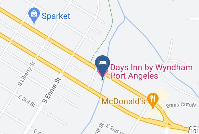 Clallam - Days Inn By Wyndham Port Angeles Maps
