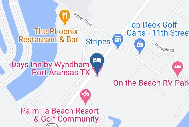 Nueces - Days Inn By Wyndham Port Aransas Tx Maps