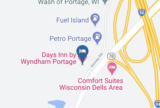 Columbia - Days Inn By Wyndham Portage Maps
