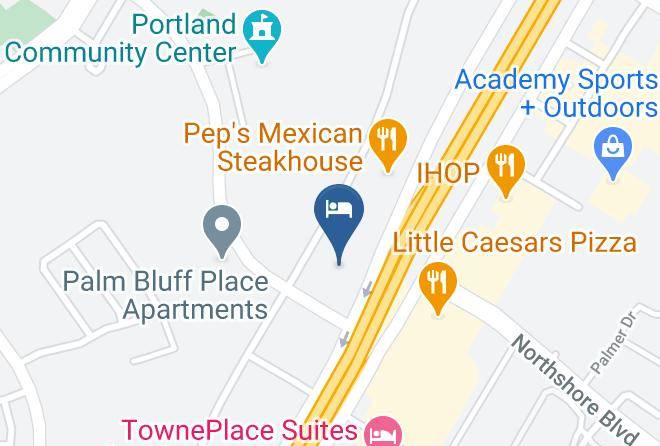 San Patricio - Days Inn By Wyndham Portland Corpus Christi Maps