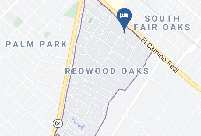 San Mateo - Days Inn By Wyndham Redwood City Maps