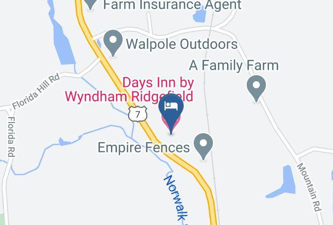 Fairfield - Days Inn By Wyndham Ridgefield Maps