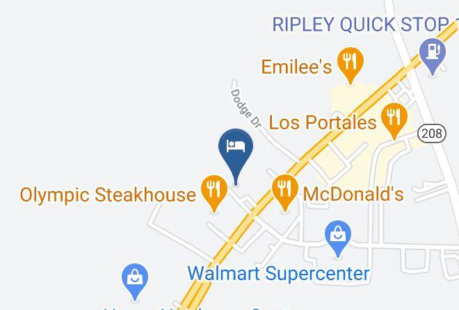 Lauderdale - Days Inn By Wyndham Ripley Maps