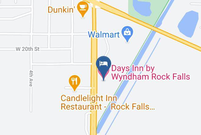 Whiteside - Days Inn By Wyndham Rock Falls Maps