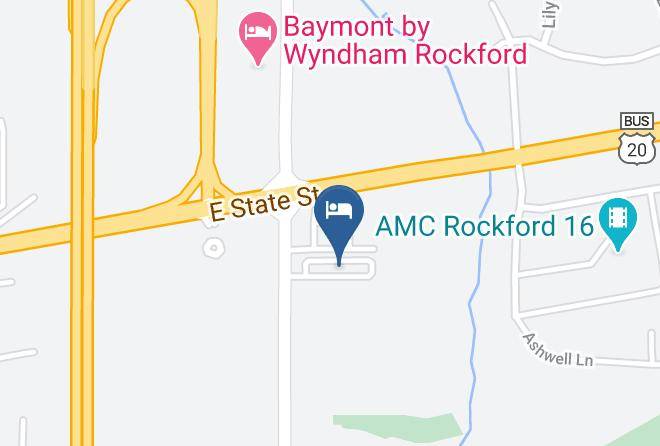 Winnebago - Days Inn By Wyndham Rockford Maps