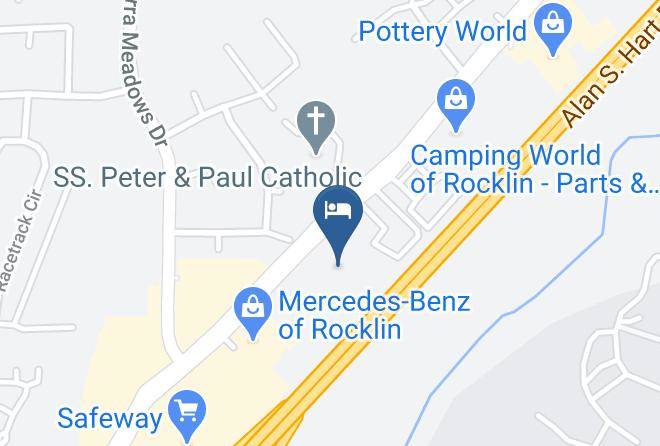 Placer - Days Inn By Wyndham Rocklin Sacramento Maps