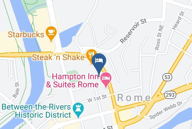 Floyd - Days Inn By Wyndham Rome Downtown Maps