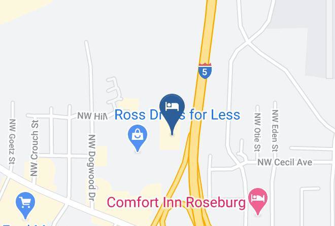 Douglas - Days Inn By Wyndham Roseburg Maps