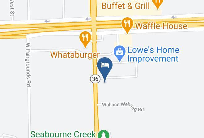 Fort Bend - Days Inn By Wyndham Rosenberg Maps