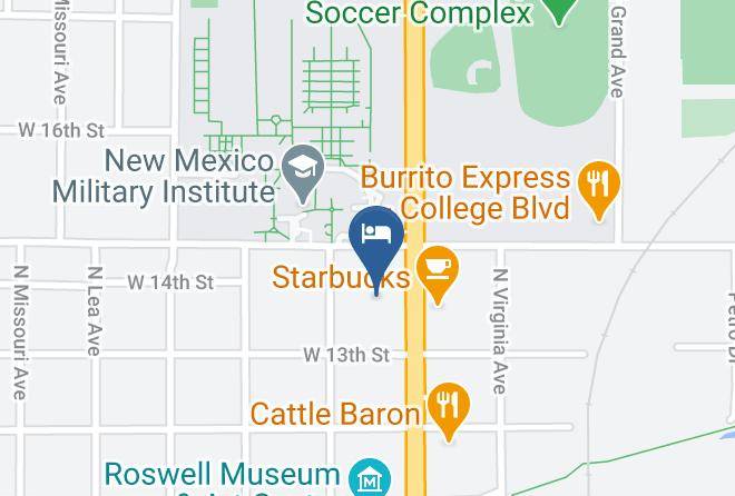 Days Inn By Wyndham Roswell Map