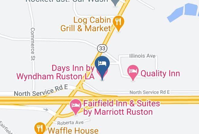 Lincoln Par - Days Inn By Wyndham Ruston La Maps