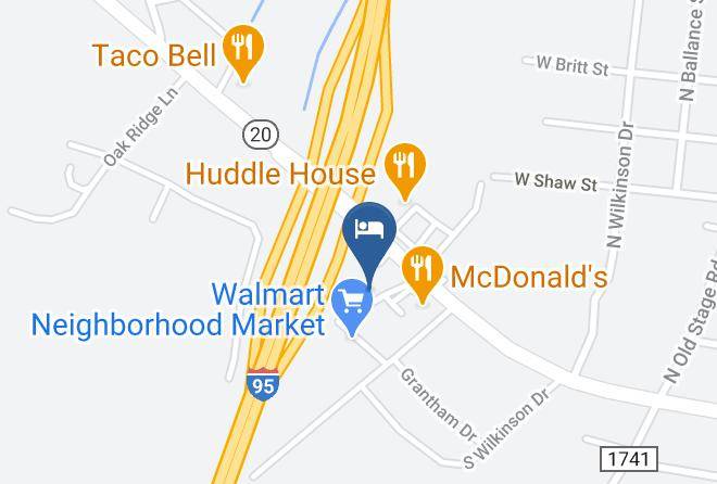 Robeson - Days Inn By Wyndham Saint Pauls Maps