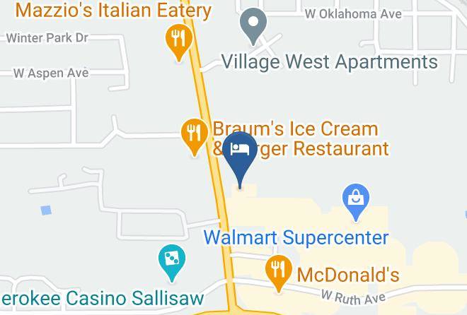 Sequoyah - Days Inn By Wyndham Sallisaw Maps
