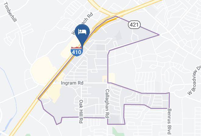 Bexar - Days Inn By Wyndham San Antonio Northwest Seaworld Maps