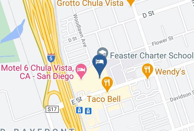 San Diego - SureStay Hotel By Best Western Chula Vista San Diego Bay Maps