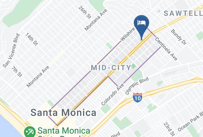 Los Angeles - Days Inn By Wyndham Santa Monica Los Angeles Maps