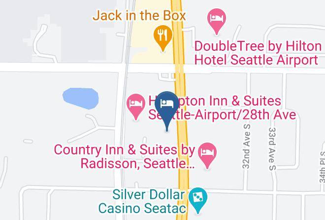 King - Days Inn By Wyndham Seatac Airport Maps
