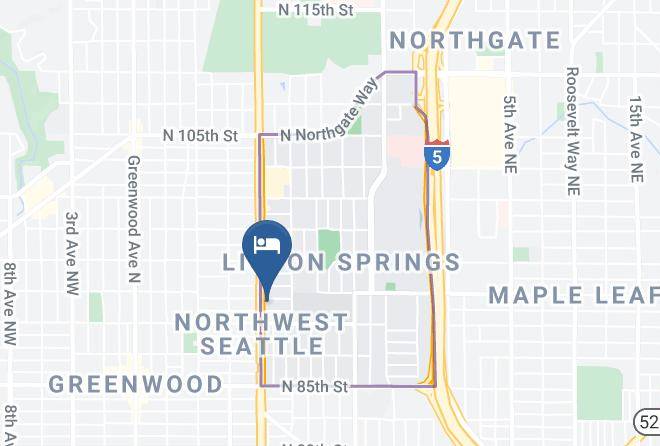 Days Inn By Wyndham Seattle North Of Downtown Map