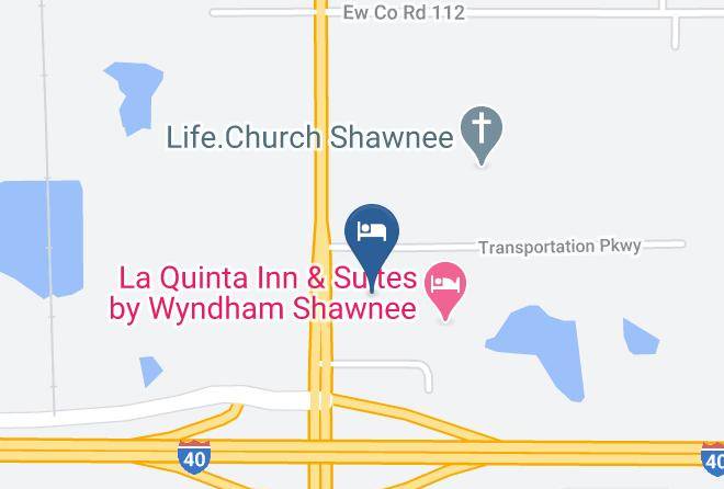 Pottawatomie - Days Inn By Wyndham Shawnee Maps