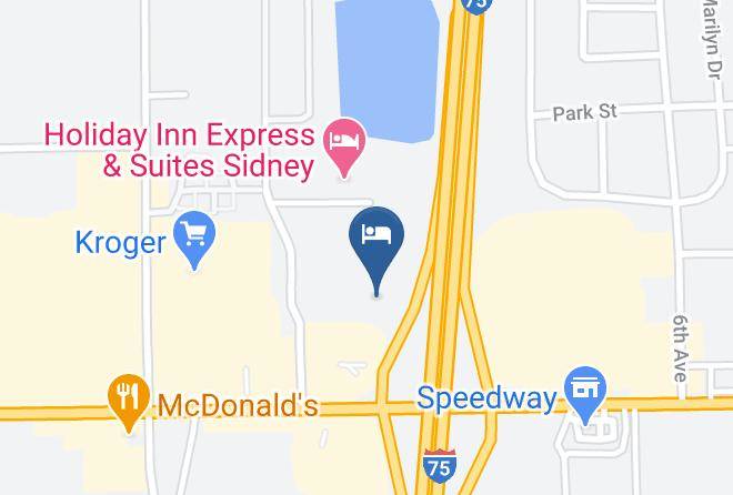 Shelby - Days Inn By Wyndham Sidney Maps