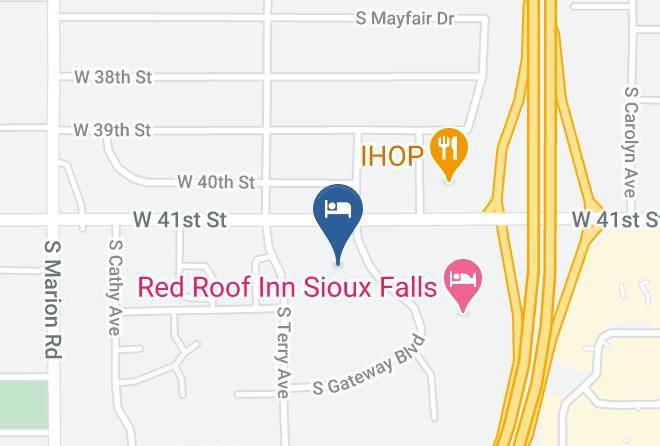 Days Inn By Wyndham Sioux Falls Empire Map