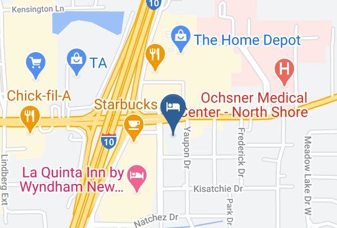 St Tammany Par - Days Inn By Wyndham Slidell Maps
