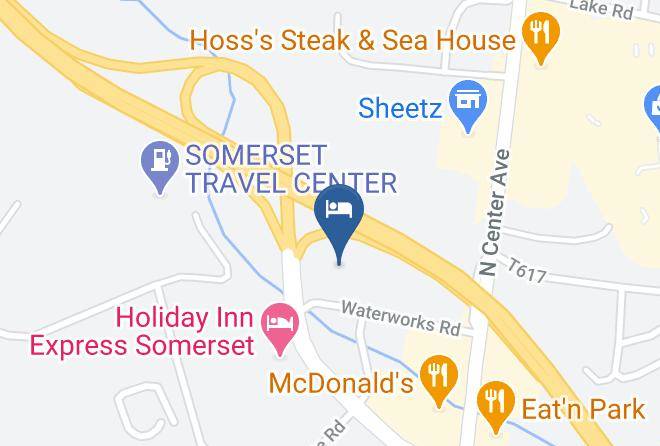 Somerset - Days Inn By Wyndham Somerset Maps