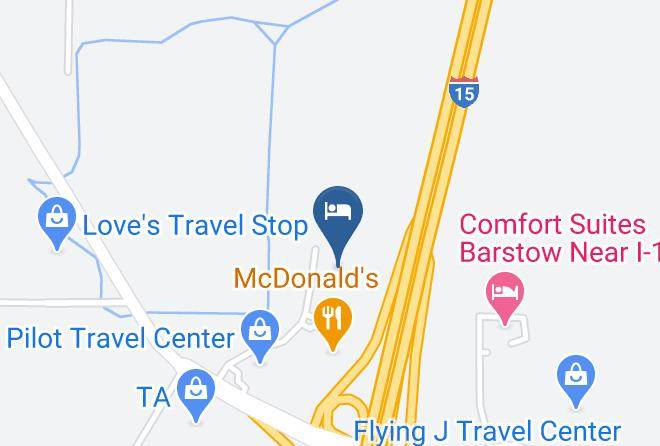 San Bernardino - Days Inn By Wyndham South Lenwood Maps