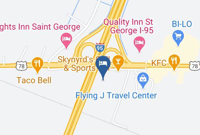 Dorchester - Days Inn By Wyndham St George Maps