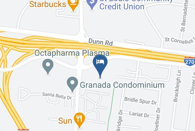 St Louis - Days Inn By Wyndham St Louis North Maps