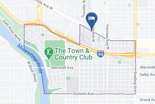 Ramsey - Days Inn By Wyndham St Paul Minneapolis Midway Maps