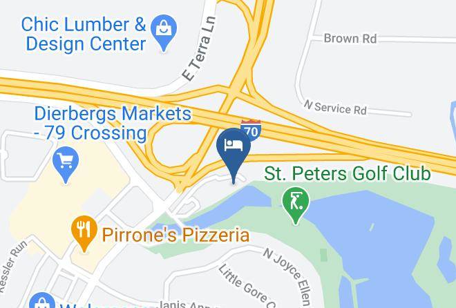 St Charles - Days Inn By Wyndham St Peters St Charles Maps