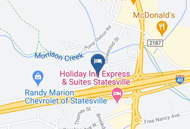 Iredell - Days Inn By Wyndham Statesville Maps