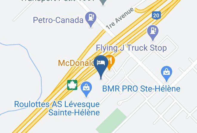 Days Inn By Wyndham Ste Helene De Bagot Map