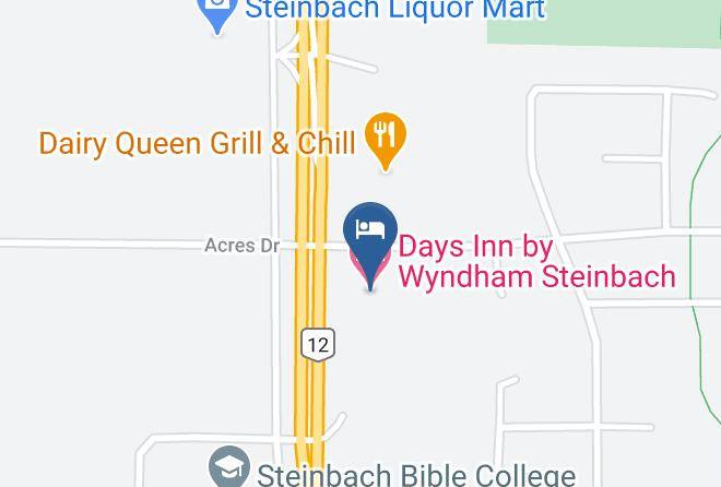 Division 2 - Days Inn By Wyndham Steinbach Maps
