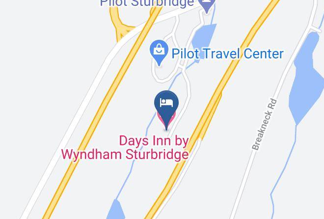 Worcester - Days Inn By Wyndham Sturbridge Maps