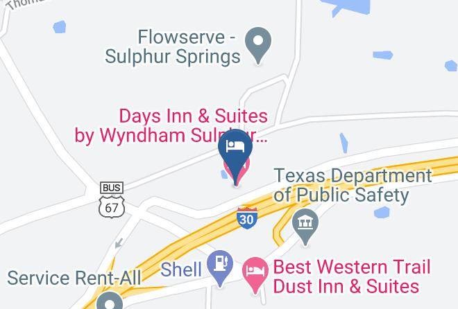 Hopkins - Days Inn By Wyndham Sulphur Springs Maps