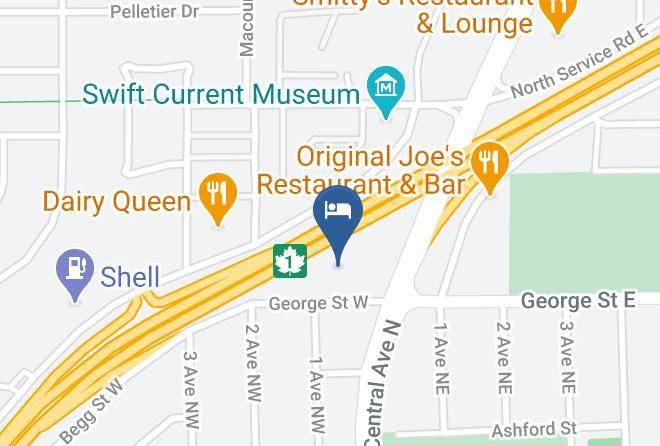 Division 8 - Days Inn By Wyndham Swift Current Maps