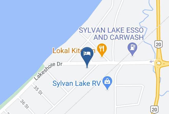 Division 8 - Days Inn By Wyndham Sylvan Lake Maps