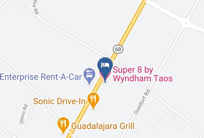 Taos - Super 8 By Wyndham Taos Maps