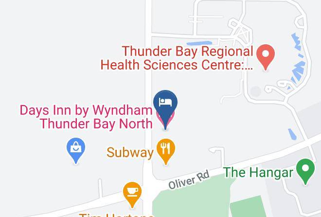 Thunder Bay - Days Inn By Wyndham Thunder Bay North Maps
