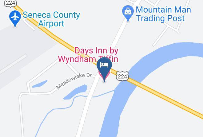Seneca - Days Inn By Wyndham Tiffin Maps