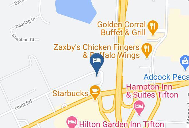 Tift - Days Inn By Wyndham Tifton Maps