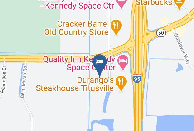 Brevard - Days Inn By Wyndham Titusville Kennedy Space Center Maps
