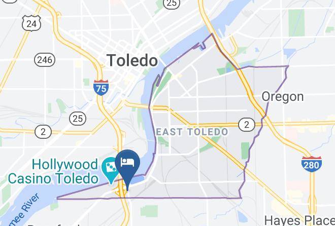 Days Inn By Wyndham Toledo Map