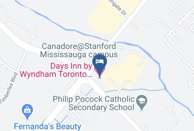 Peel - Days Inn By Wyndham Toronto West Mississauga Maps