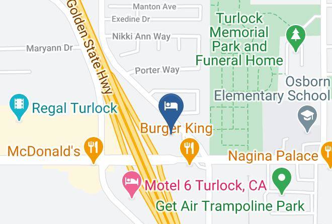 Stanislaus - Days Inn By Wyndham Turlock Maps