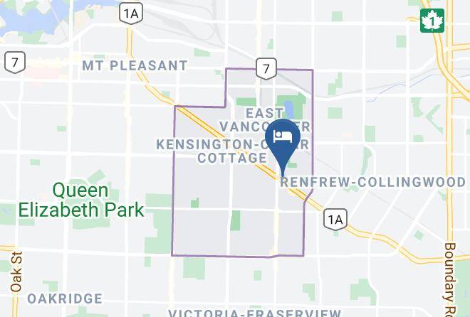 Days Inn By Wyndham Vancouver Metro Map