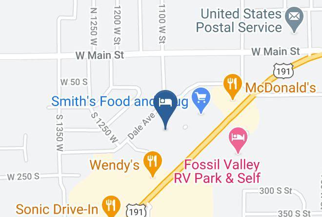Uintah - Days Inn By Wyndham Vernal Maps